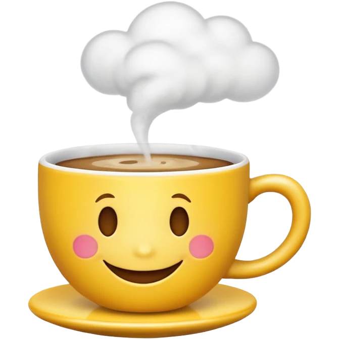 Café emoji iPhone  emoji