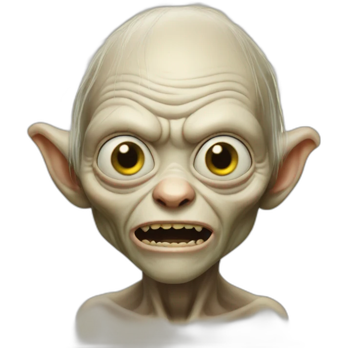 Gollum emoji