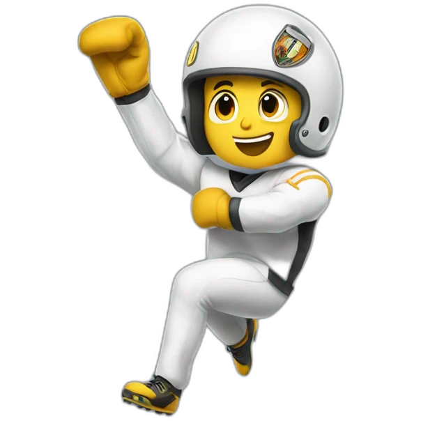 kick buttowski celebrating emoji
