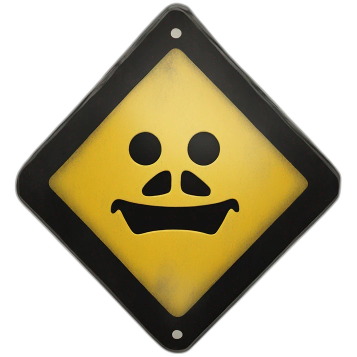 caution sign emoji