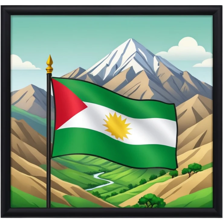 Kurdistan emoji