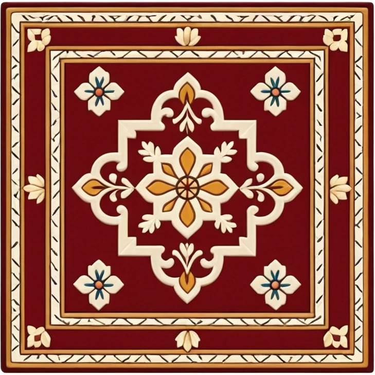 traditional carpet emoji