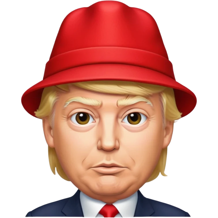 Donald trump red hat emoji
