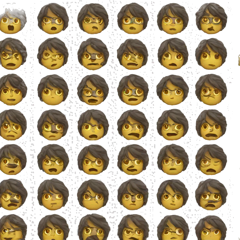 designer graphic  sad emoji
