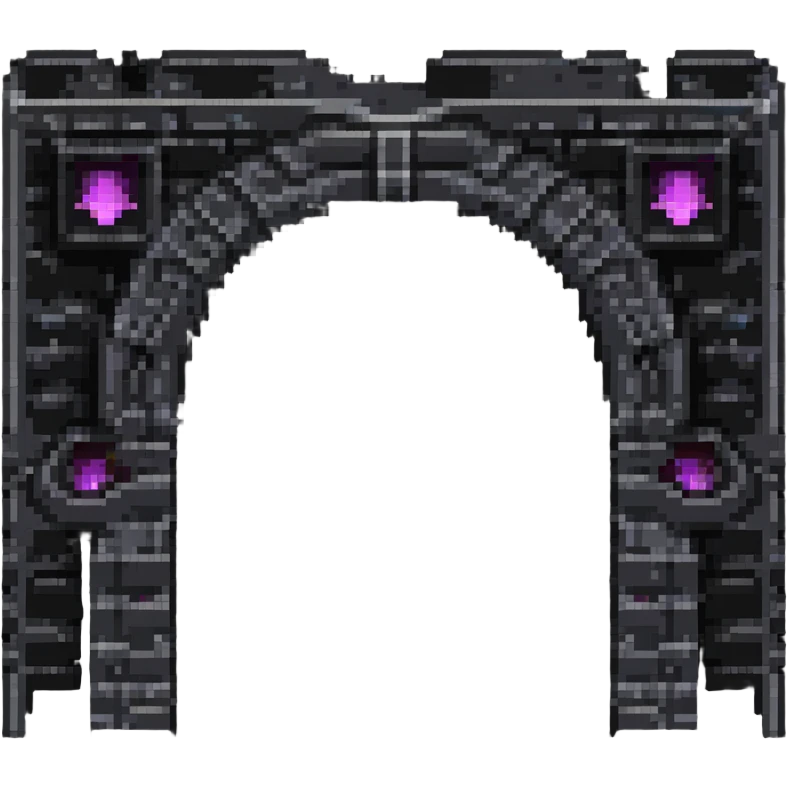 Minecraft Nether portal emoji