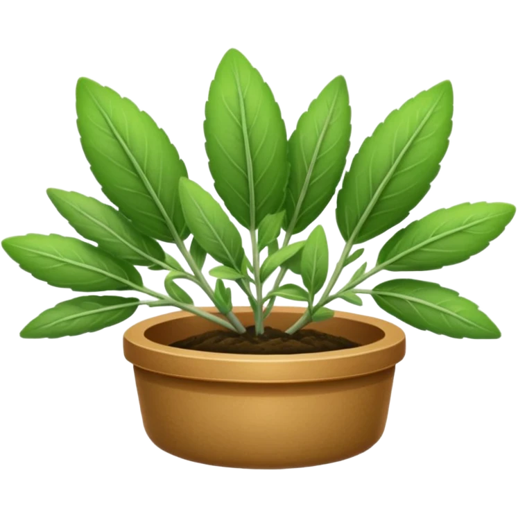 sage herb emoji