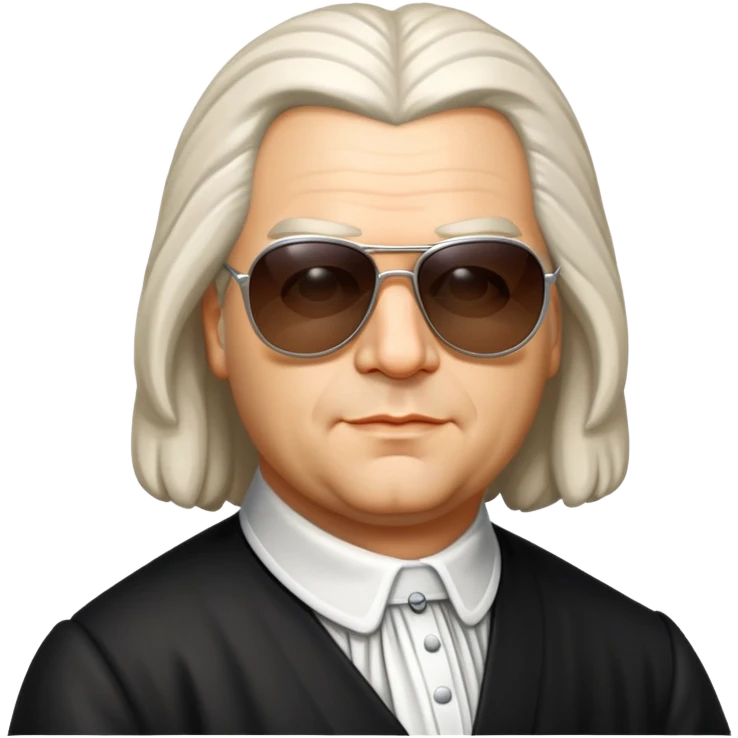 J s bach with sunglasses emoji