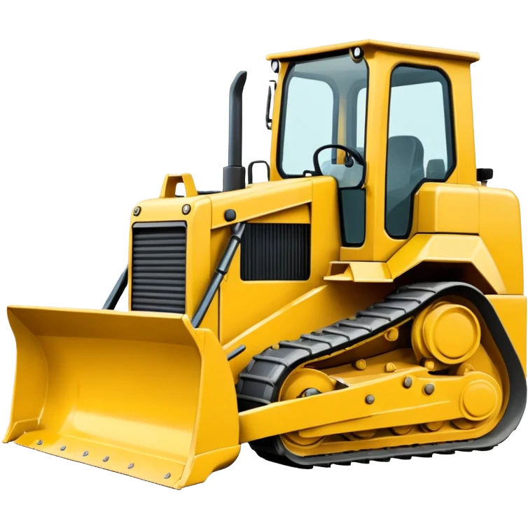 Bulldozer emoji  emoji