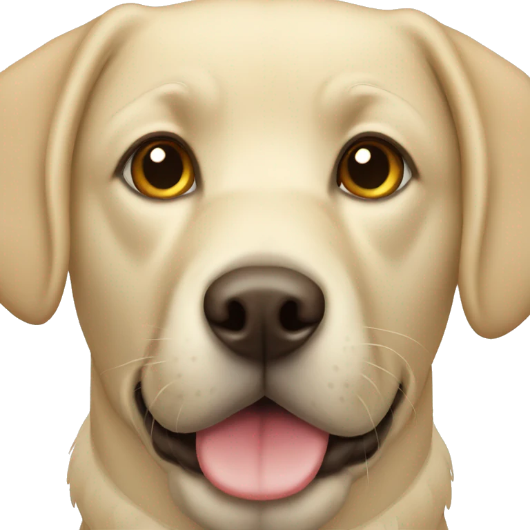 Labrador  emoji
