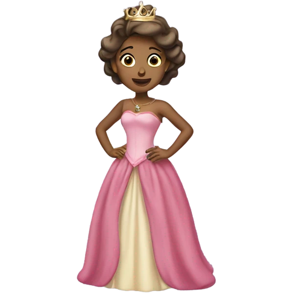 Princess curtseying  emoji