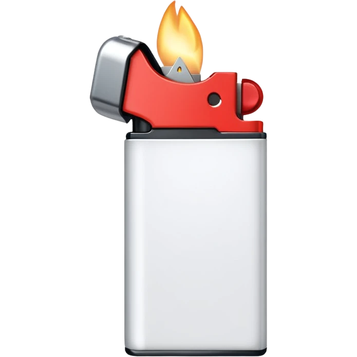 white lighter emoji