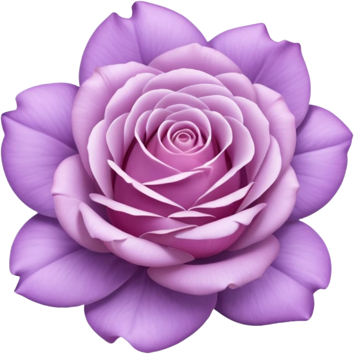 lilac rose screen emoji