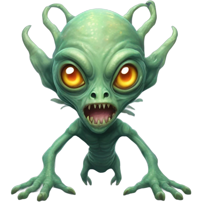 space alien monster emoji