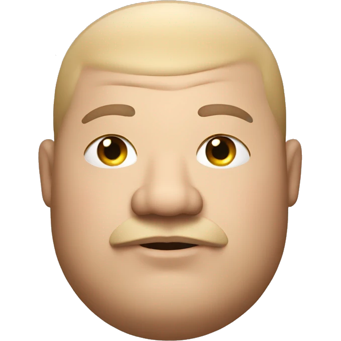 Fat man emoji