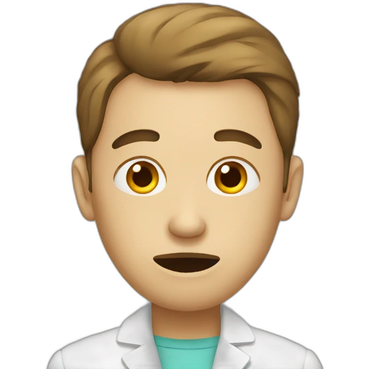 sick person emoji