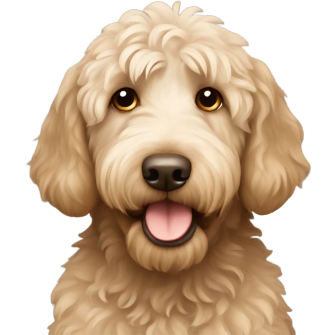 Labradoodle  emoji