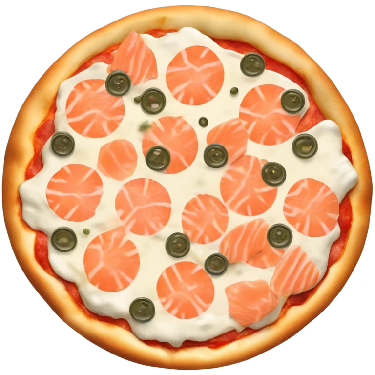 Salmon Pizza  emoji