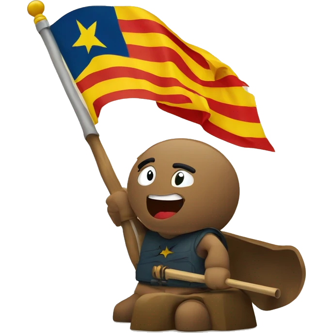 bandera de la senyera de catalunya emoji