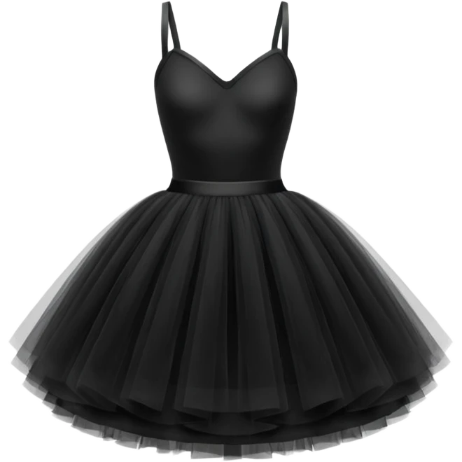 cinematic-realistic-black-tutu,-layers-of-fine,-soft-tulle-forming-a-voluminous-and-airy-skirt,-delicate-folds-catching-the-light,-slightly-frayed-edges-adding-authenticity,-glowing-softly-with-a-warm-and-ethereal-elegance emoji