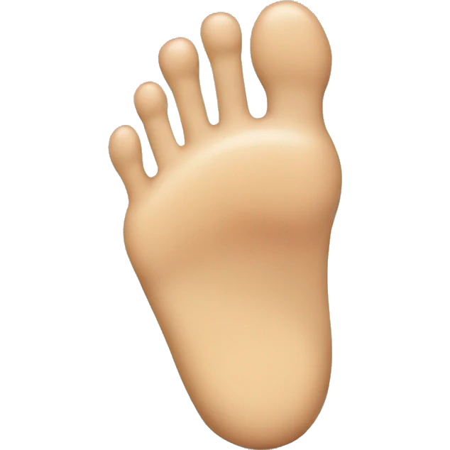 Foot emoji