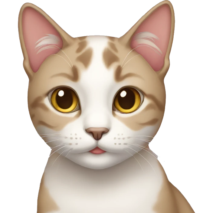 Transgender cat emoji