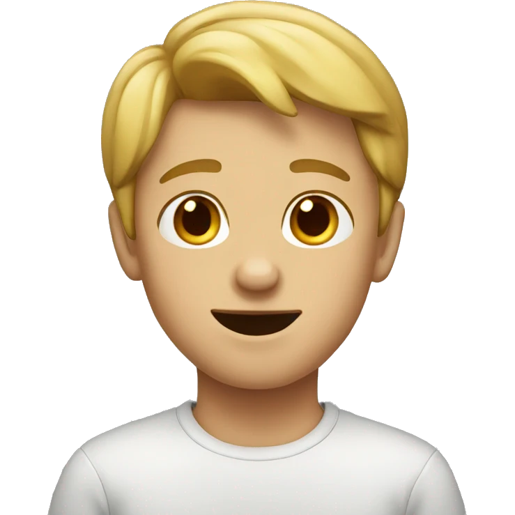 A boy emoji