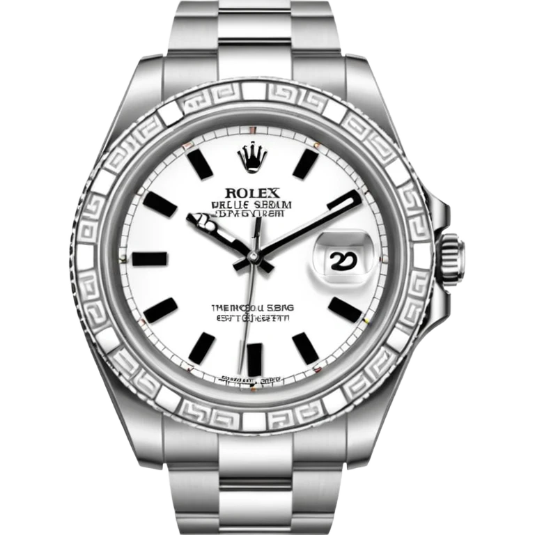 Rolex watch emoji