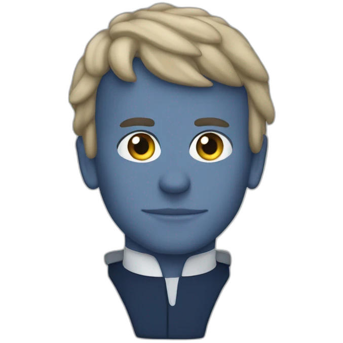 macron énervé emoji