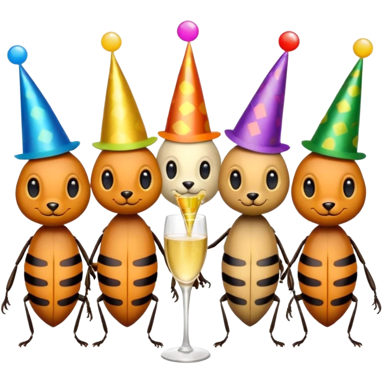 Bug party emoji