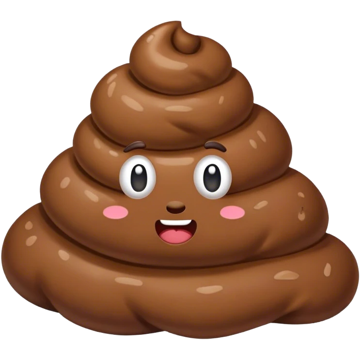 A poop emoji
