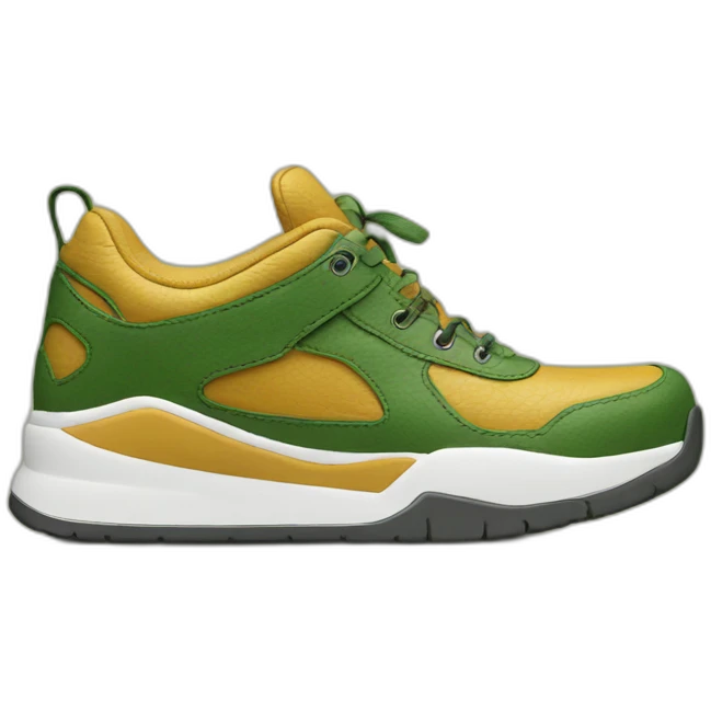 Dinosaur sneaker emoji