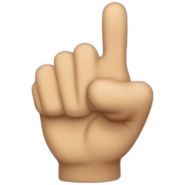 POINTING AT YOU emoji