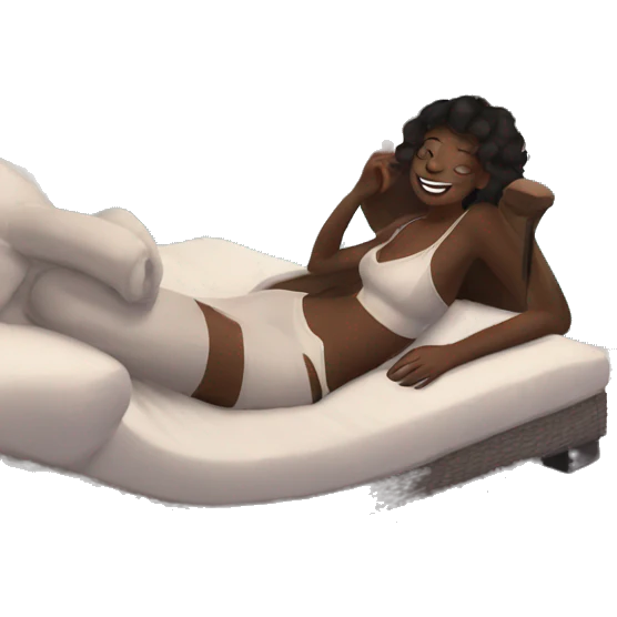 Cozy night infront of the pool with white pool color emoji