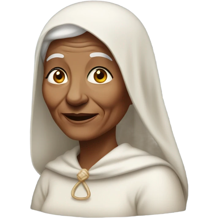 Elderly woman with Veil emoji