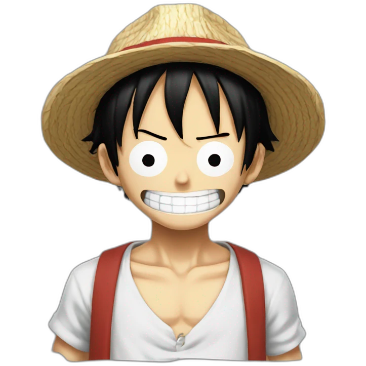 Luffy mort emoji