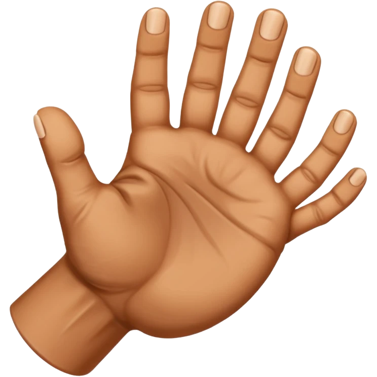 strong veiny knuckle emoji