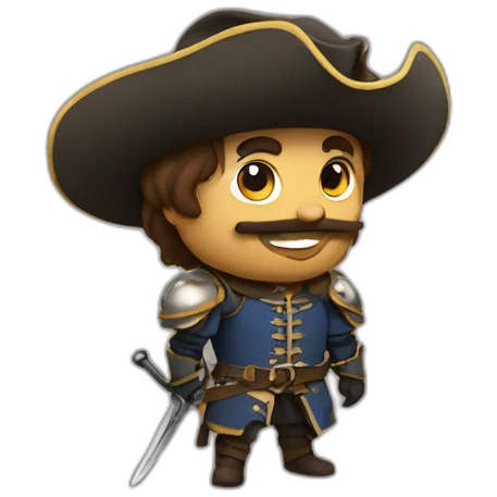 musketeers emoji
