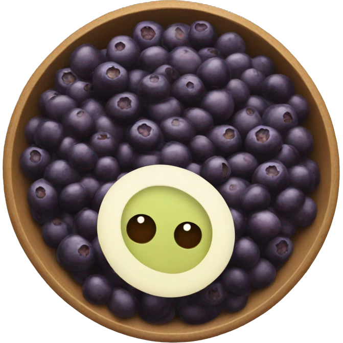 Açai bowl emoji