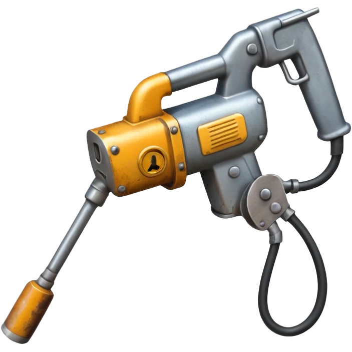 A Jackhammer emoji