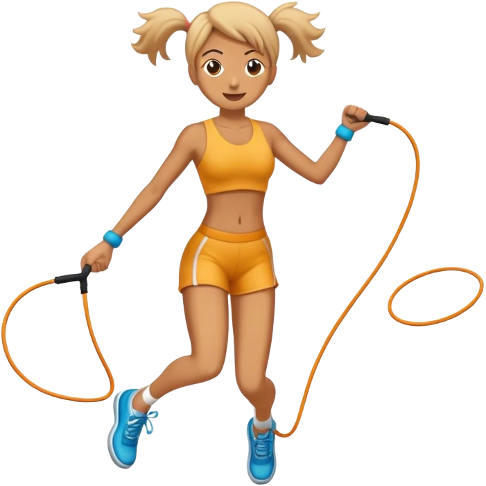 Jump rope emoji