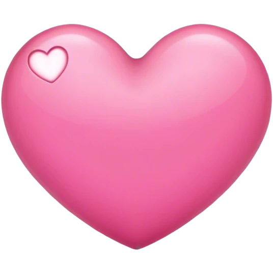 Heart pink  emoji