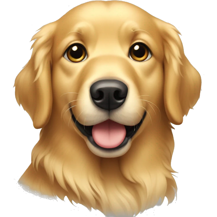 Golden retriever  emoji