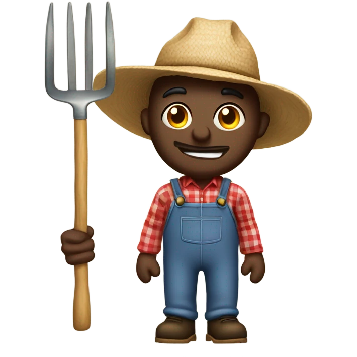 Walter ad a farmer emoji