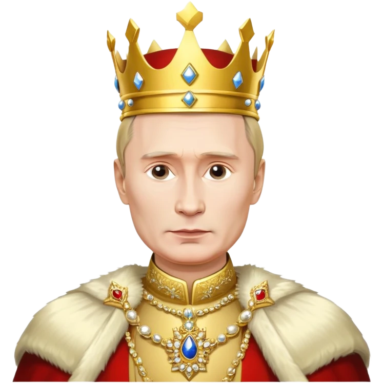 Putin king emoji