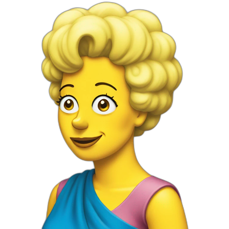 Marge simpson emoji