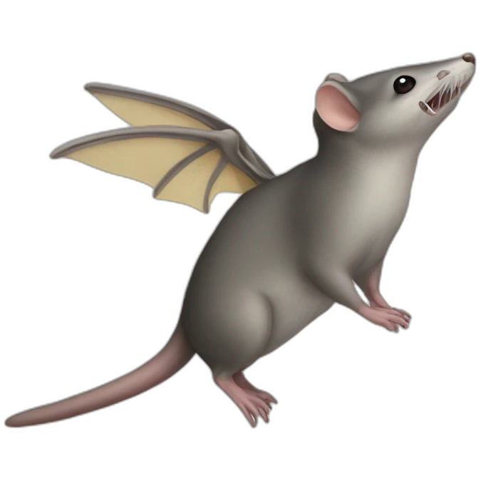 flying shrew emoji