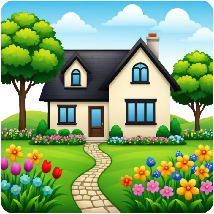 Home and garden emoji