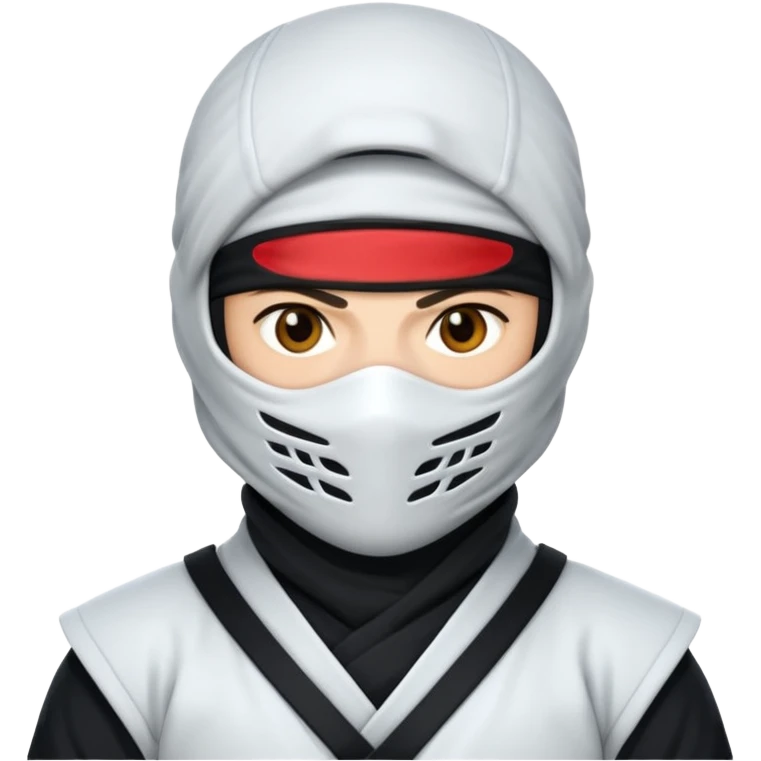 White ninja  emoji