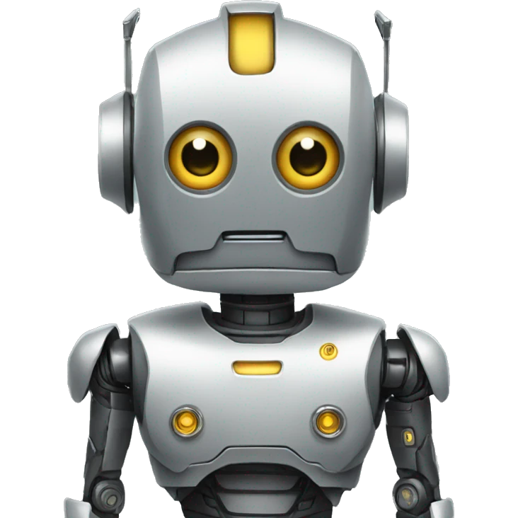 Robot con traje  emoji