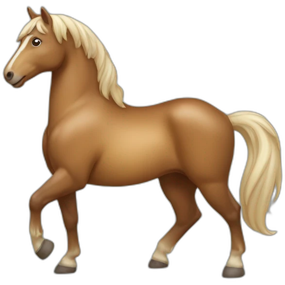 Cheval sur loutre emoji